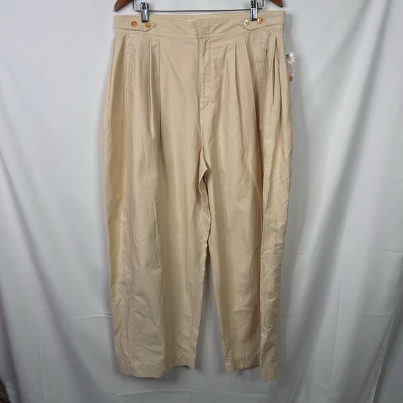 Maeve Anthropologie Utility Barrel Trouser Pants Size 14 NWT - Picture 4 of 14
